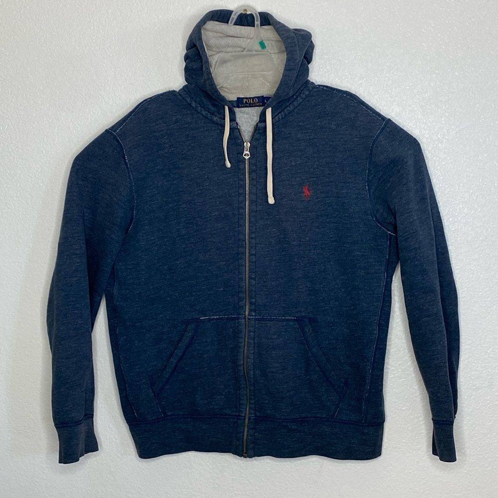POLO by Ralph Lauren Men’s Full Zip Thick Hoodie Size L